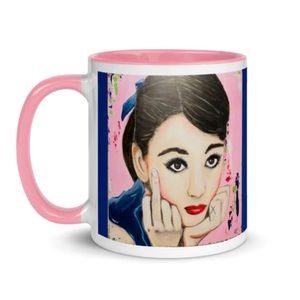 NWT Coffee mug with original Art by Kathryn Sayle Art and Design